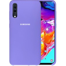 Силикон Original Case HQ Samsung Galaxy A70 (2019) (Фиалковый)