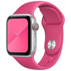 Ремешок Apple Watch Silicone 38 / 40 / 41mm (58) Raspberry