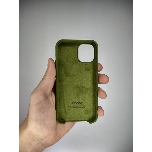 Силикон Original Case Apple iPhone 12 Mini (46) Deep Green