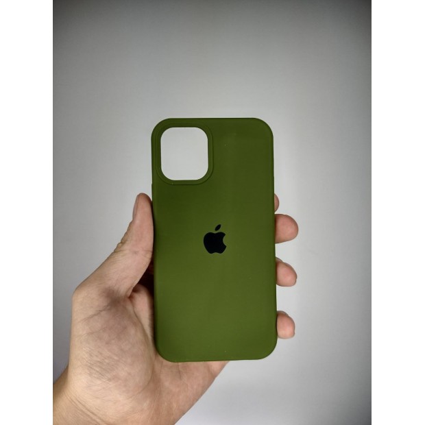 Силикон Original Case Apple iPhone 12 Mini (46) Deep Green