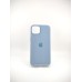 Чехол Silicone Case with MagSafe Apple iPhone 13 (Blue Fog)