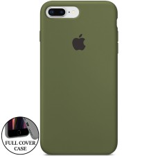 Силикон Original Round Case Apple iPhone 7 Plus / 8 Plus (46) Deep Green