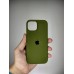 Силикон Original Round Case Apple iPhone 15 (46) Deep Green