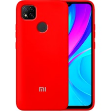 Силикон Original 360 Case Logo Xiaomi Redmi 9C (Красный)