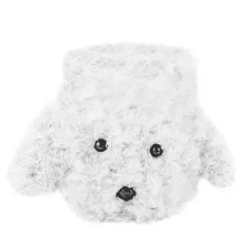 Чехол для наушников Fluffy Dog Case Apple AirPods 1 / 2 (White)