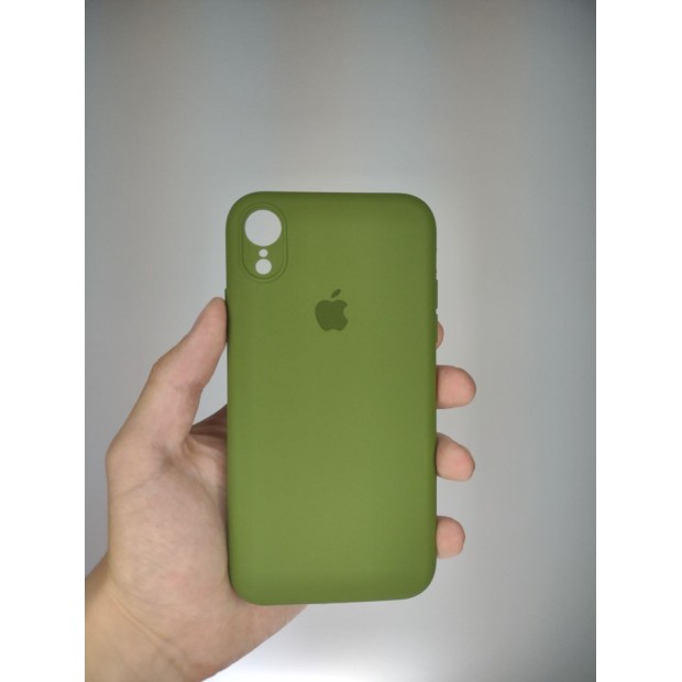 Силикон Original RoundCam Case Apple iPhone XR (46) Deep Green