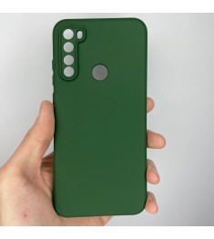 Силикон Original 360 ShutCam Case Xiaomi Redmi Note 8T (Тёмно-зеленый)