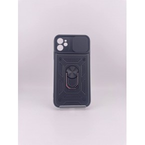 Бронь-чехол Ring Serge Armor ShutCam Case Apple iPhone 11 (Чёрный)
