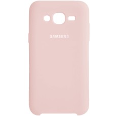 Силиконовый чехол Original Case Samsung Galaxy J5 (2015) J500 (Пудра)