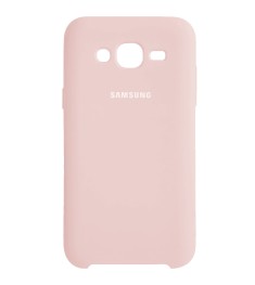 Силиконовый чехол Original Case Samsung Galaxy J5 (2015) J500 (Пудра)