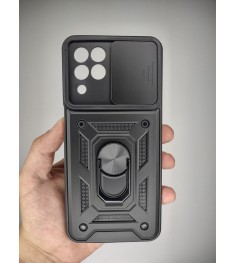 Бронь-чехол Ring Serge Armor ShutCam Case Samsung Galaxy M33 (Чёрный)