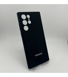 Чехол Silicone Case Samsung Galaxy S22 Ultra (Чёрный)