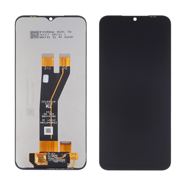 Дисплей для Samsung A146B Galaxy A14 (2023) с чёрным тачскрином REV V04 Service Pack