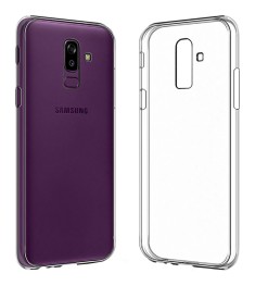 Силиконовый чехол WS Samsung Galaxy J8 (2018) J810 (прозрачный)