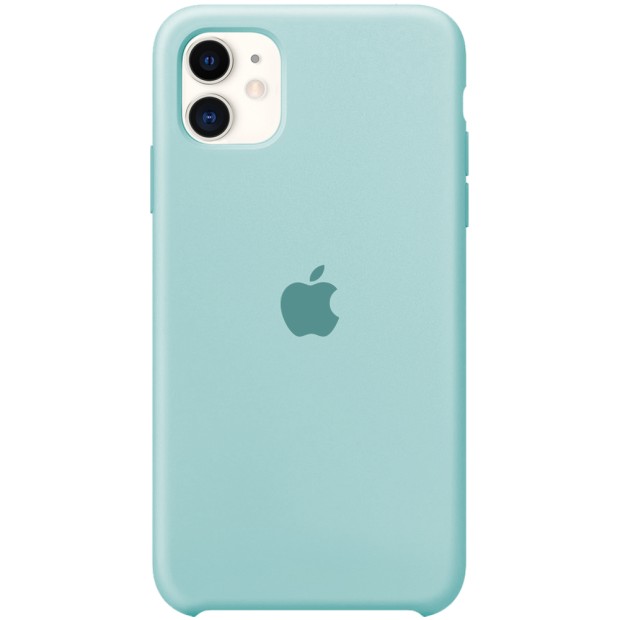 Чехол Silicone Case Apple iPhone 11 (Beryl)