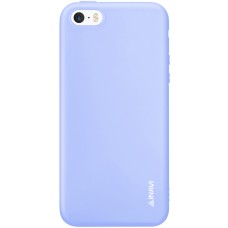 Силиконовый чехол iNavi Color Apple iPhone 5 / 5s / SE (фиолетовый)
