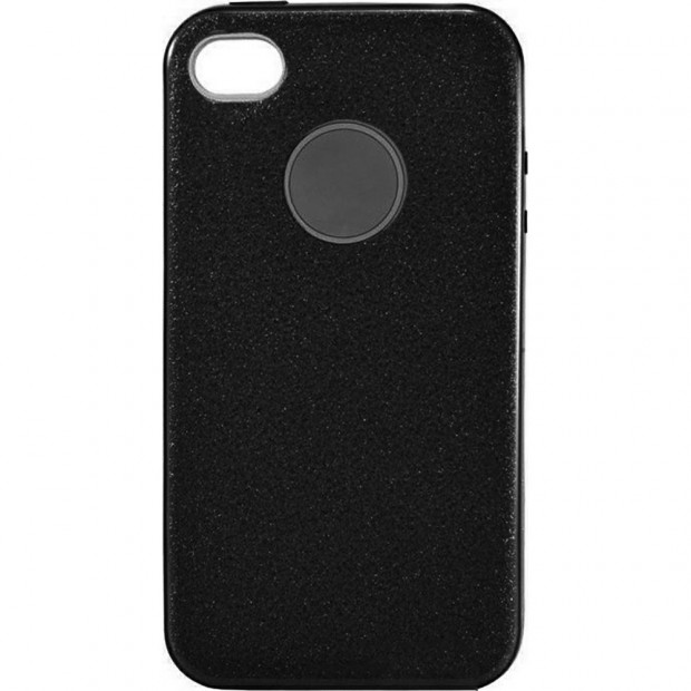 Чехол Силикон SHINE Apple iPhone 4 / 4s (черный)