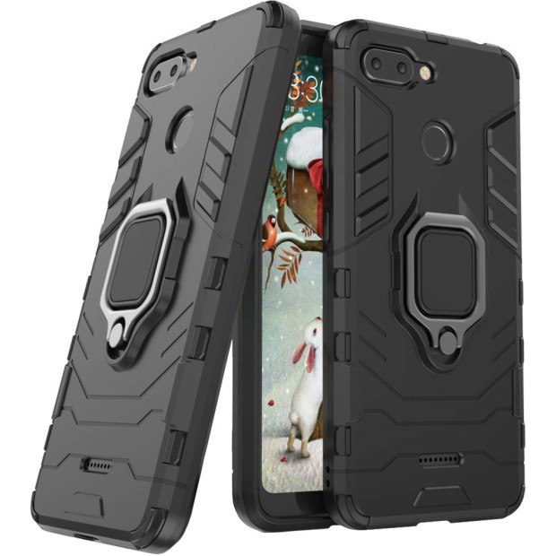 Бронь-чехол Ring Armor Case Xiaomi Redmi 6 (черный)