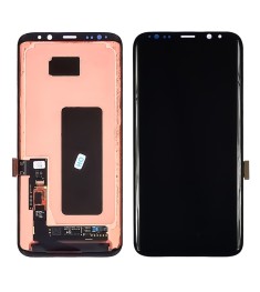 Дисплей для Samsung G955 Galaxy S8 Plus с чёрным тачскрином Original (переклеенн..