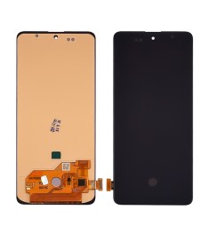 Дисплей для Samsung A515 Galaxy A51 (2020) с чёрным тачскрином (с широким ободко..