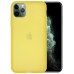 Силикон TPU Latex Apple iPhone 11 Pro (Желтый)