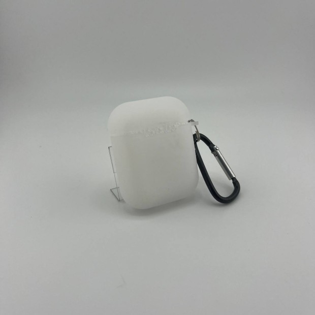 Чехол для наушников Full Silicone Case Apple AirPods 1 / 2 (Transparent)