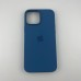 Чехол Silicone Case with MagSafe Apple iPhone 13 Pro Max (Blue Jay)