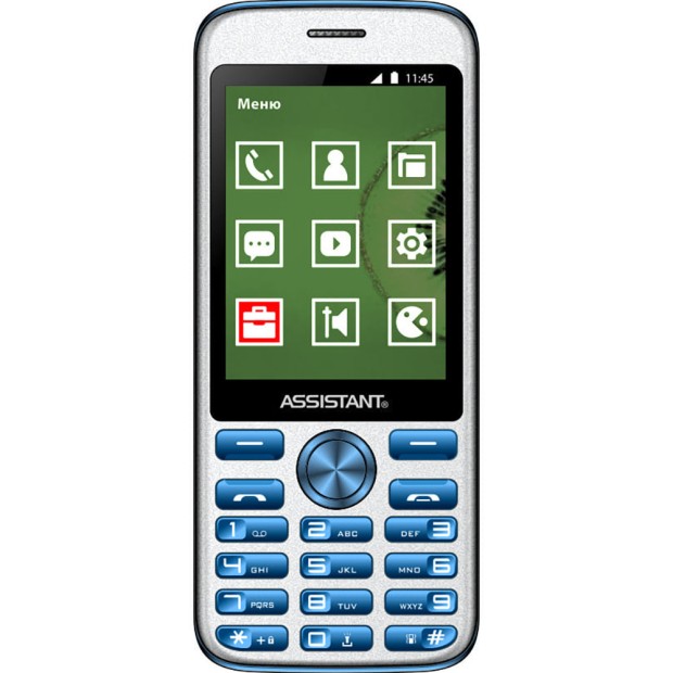 Мобильный телефон Assistant AS-204 (Blue)