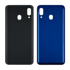 Задняя крышка для Samsung A205 Galaxy A20 (2019) темно-синяя