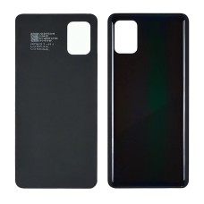 Задняя крышка для Samsung A415 Galaxy A41 (2020) Prism Crush Black (чёрная)