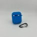 Чехол для наушников Full Silicone Case with Microfiber Apple AirPods (12) Royal Blue