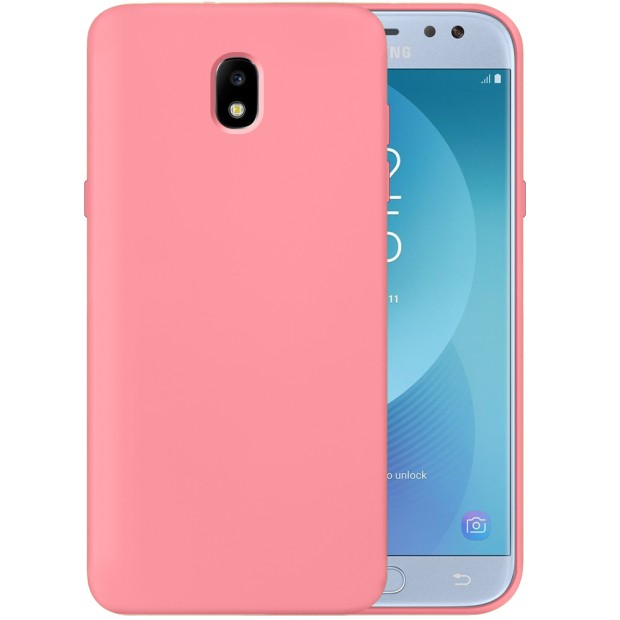 Силиконовый чехол Original Case Samsung Galaxy J5 (2017) J530 (Розовый)