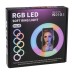 Набор для съемки LED-лампа MJ-20 (20cm) RGB (Чёрный)