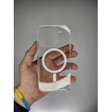 Накладка Monblan Magsafe Apple iPhone 14 Pro (Прозрачный)