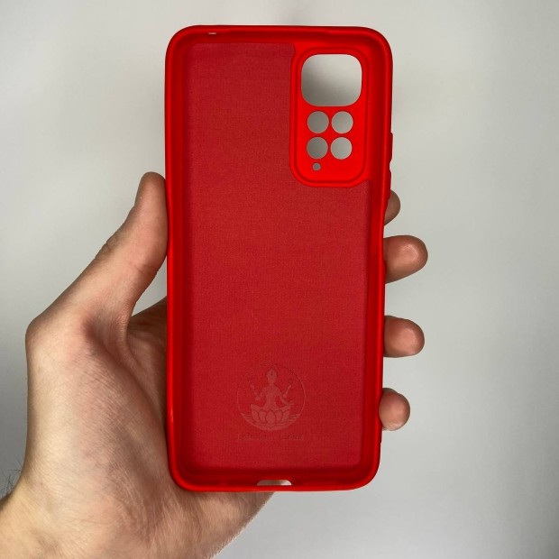 Силикон Original 360 ShutCam Case Xiaomi Redmi Note 11 / Note 11S (Красный)