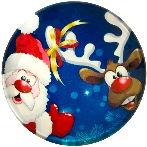 Холдер Popsocket Lollipop (Santa and Rudolph)