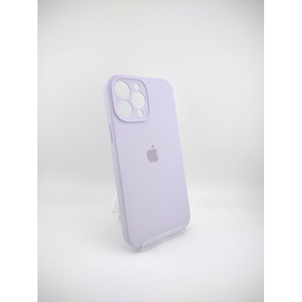 Силикон Original RoundCam Case Apple iPhone 13 Pro Max (71) Light Glycine
