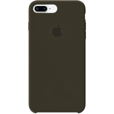 Чехол Silicone Case Apple iPhone 7 Plus / 8 Plus (Dark Olive)