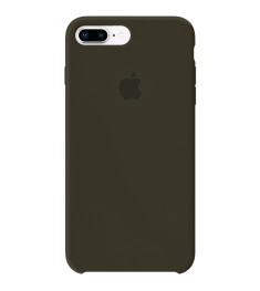 Чехол Silicone Case Apple iPhone 7 Plus / 8 Plus (Dark Olive)