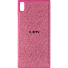 Силікон Textile Sony Xperia XA1 Ultra G3212 (Рожевий)