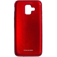 Силиконовый чехол Molan Shining Samsung Galaxy J6 (2018) J600 (Красный)