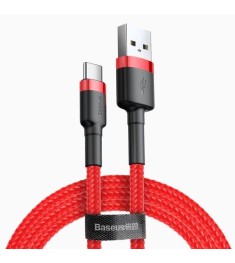 USB-кабель Baseus Cafule Edition 2.4A (1m) (MicroUSB) (Красный) CAMKLF-B09