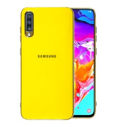 Силикон Zefir Case Samsung Galaxy A70 (2019) (Желтый)