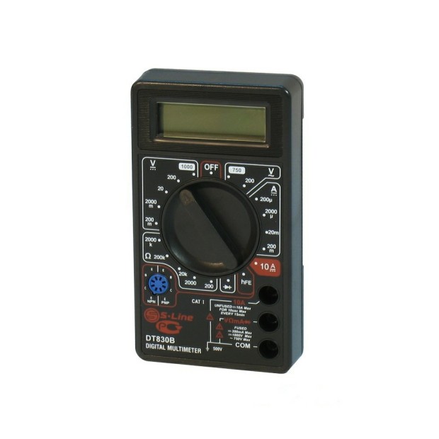 Мультиметр цифровой со звуком и LCD DT-830