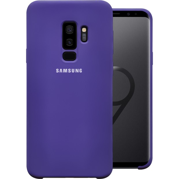 Силиконовый чехол Original Case (HQ) Samsung Galaxy S9 Plus (Фиолетовый)