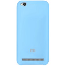 Силикон Original Case Logo Xiaomi Redmi 5a (Голубой)