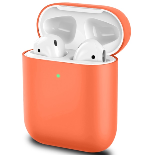 Чехол для наушников Slim Case Apple AirPods (18) Orange