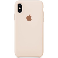 Силиконовый чехол Original Case Apple iPhone X / XS (17) Antique White