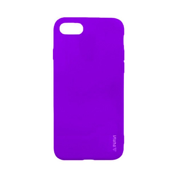 Чехол Силикон iNavi Color для Apple iPhone 7 / 8 (фиолетовый)