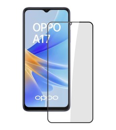 Защитное стекло 5D Standard Oppo A17 Black